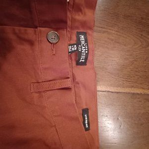 J Crew Mercantile Burnt Red Pants